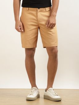 Andamen - Regular Fit Khaki Men's Casual Shorts