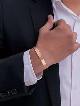 SWASHAA - Rose Gold Ryder Men's Kada
