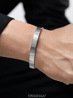 SWASHAA - Hector Silver Men's Kada