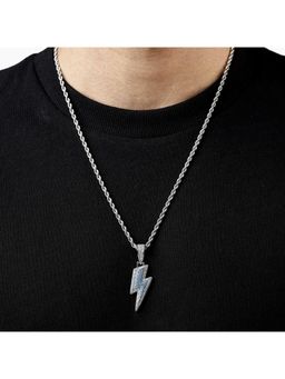 SWASHAA - Silver Potter Men's Pendant Necklace