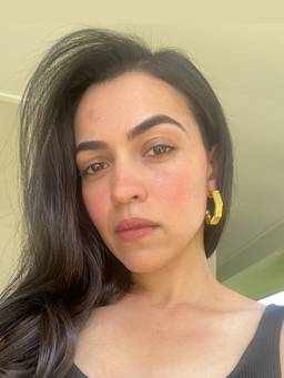 Anaash - Multi-Color Hex Hoops Earrings
