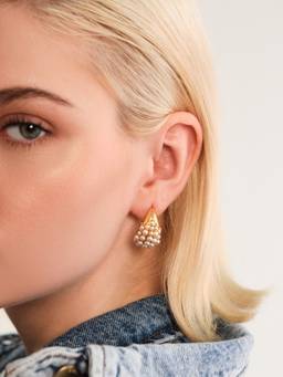 Anaash - Gold Mini Cluster Hoops