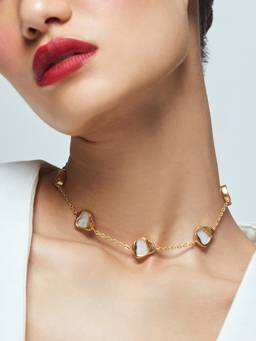 Anaash - White Ibu Chain