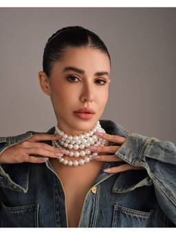 Anaash - White Major Pearl Necklace