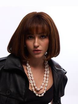 Anaash - White Baroque Pearl Necklace