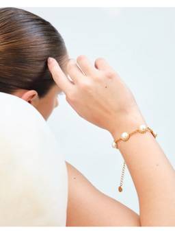 Anaash - White Senora Bracelet