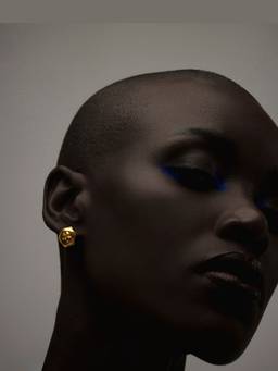 Anaash - Gold Screw Studs
