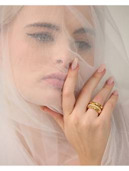 Anaash - White Bay Ring