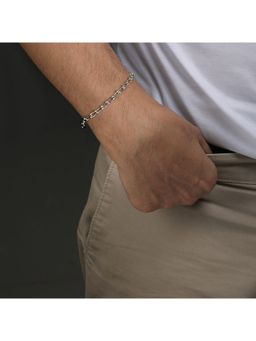 GIVA - Sterling Silver Bold Link Bracelet For Mens