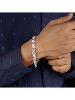 GIVA - Sterling Silver Chunky Bracelet For Mens