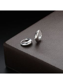GIVA - Sterling Silver Bold Mini Hoop Earrings For Mens