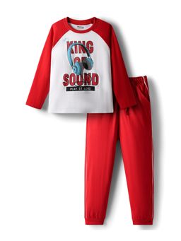 Honeyhap - Cotton Printed T-Shirt and Pyjama