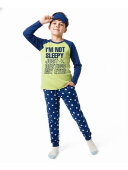 Honeyhap - Cotton Printed T-Shirt and Pyjama