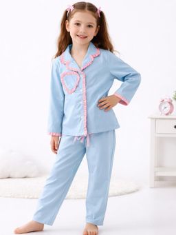 PICCOLO - Girls Cotton Shirt and Pyjama