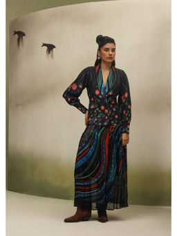 NOIB - Black Avery Maxi - Garden Dancers