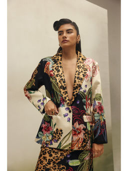 NOIB - Multi Coloured Riva Blazer - Wildflower