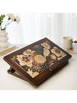 Buy Ritualistic Wood Oriental Foldable Study Table For Student Online