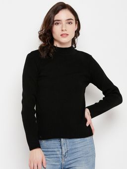 Madame - Women Black Sweater