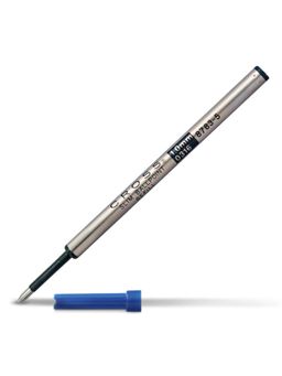 Cross - Slim Ballpoint Pen Refill - Smooth Blue Ink, Single Pack, Standard Size