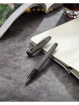 Cross - Townsend Slate-Gray Rollerball Pen - Pvd Trim, Smooth Writing