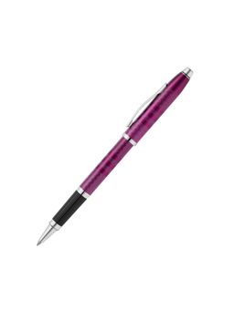 Cross - Century Ii Midnight Plum Rollerball Pen - Black Ink, Chrome Trim, Luxury Pen