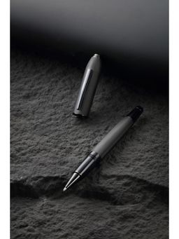 Cross - Peerless Black Pvd Rollerball Pen - Diamond Pattern, Luxury Writing Instrument