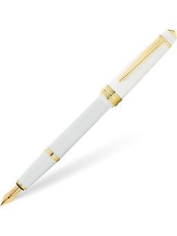 Cross - Bailey Fountain Pen - Polished White Resin, Fine Gold-Tone Nib, Gift Box