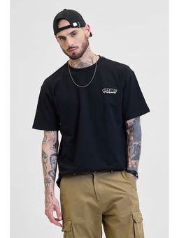 Snitch - Morten Jazz Black Oversized T-Shirt