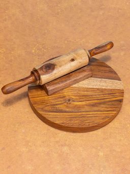 IREKA HOMES - Roll It Rolling Stand Chakla with Belan Board & Pin