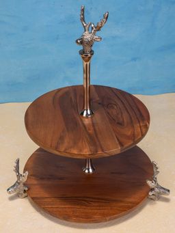 IREKA HOMES - Wildwood Two Tier Cake Stand