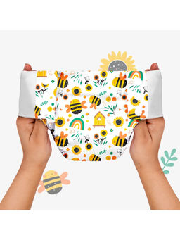 Superbottoms - White Uno Cloth Pull-Up Diaper Pants