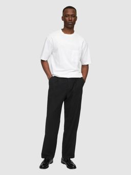GAP - Men Black Mid-Rise Regular Fit Trouser