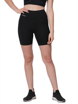 Fitkin - Women Black Core Biker Shorts