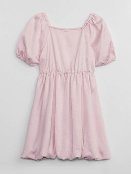 GAP - Girls Pink Solid Relaxed Dress