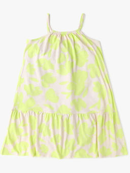 GAP - Girls Green Relaxed Fit Floral Dresses