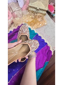 Desi Colour - The Mehar Collection Copper Rukhsar Aureo Juttis