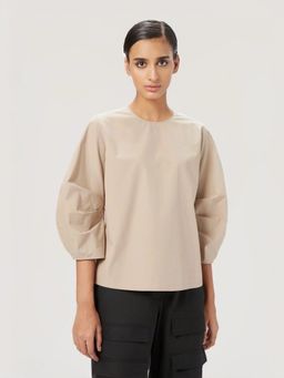Genes Lecoanet Hemant - Women Straight Fit Round Neck Top