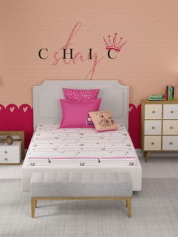 MYTRIDENT - Juniors Printed Single Bedsheet with Pillow Cover 144 Tc, 100% Cotton Slumber Party