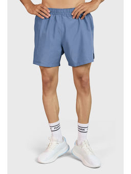 FUAARK - Men Regular 5 Dual Layer Training Compression Inner Blue Shorts