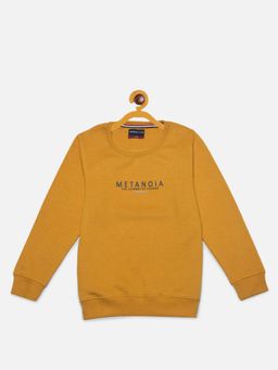 CRIMSOUNE CLUB - Boys Mustard Metanoia Sweatshirt