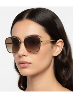 Vintage - Brown Butterfly Sunglasses (Fleur Col 131) (56)