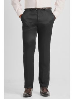 Van Heusen - Black Polyester Trouser