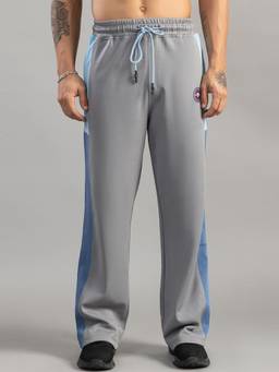 Club York - Grey Mens Regular Fit Track Pants
