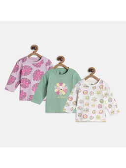 MINI KLUB - Baby Girls Multi Knit Top (Set of 3)