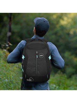 Safari - Unisex Expand Colorblock Black Backpack (L)