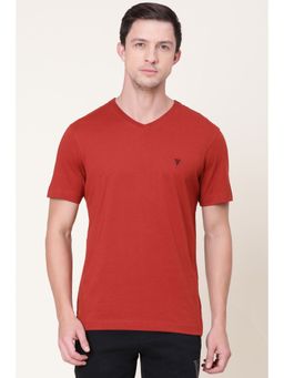 Van Heusen Innerwear - Men Athleisure Smart Tech T-Shirt - Orange
