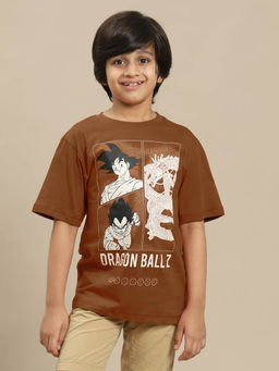 Kidsville - Dragon Ball Z Printed Loose Tshirt for Boys