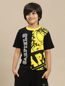 Kidsville - Garfield Printed Regular Fit Tshirt for Boys