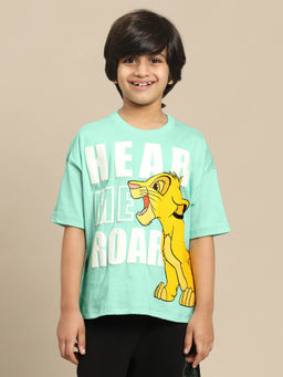 Kidsville - Lion King Printed Oversize Tshirt for Boys