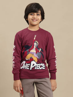 Kidsville - One Piece Printed Regular Fit Tshirt for Boys